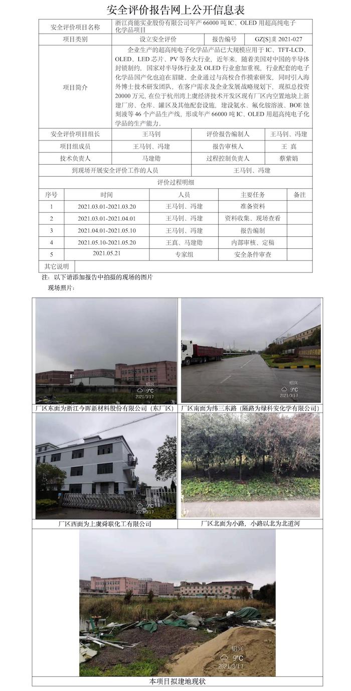 GZ【S】虞2021-027浙江尚能实业股份有限公司年产66000吨IC、OLED用超高纯电子安全评价报告网上公开信息表.jpg