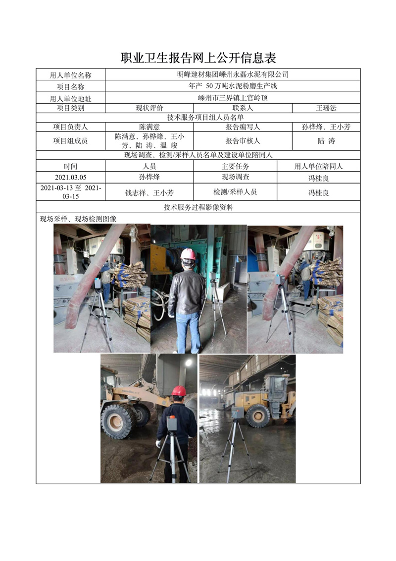 明峰建材集团嵊州永磊水泥有限公司职业病害现状评价报告网上公开信息表_01.jpg