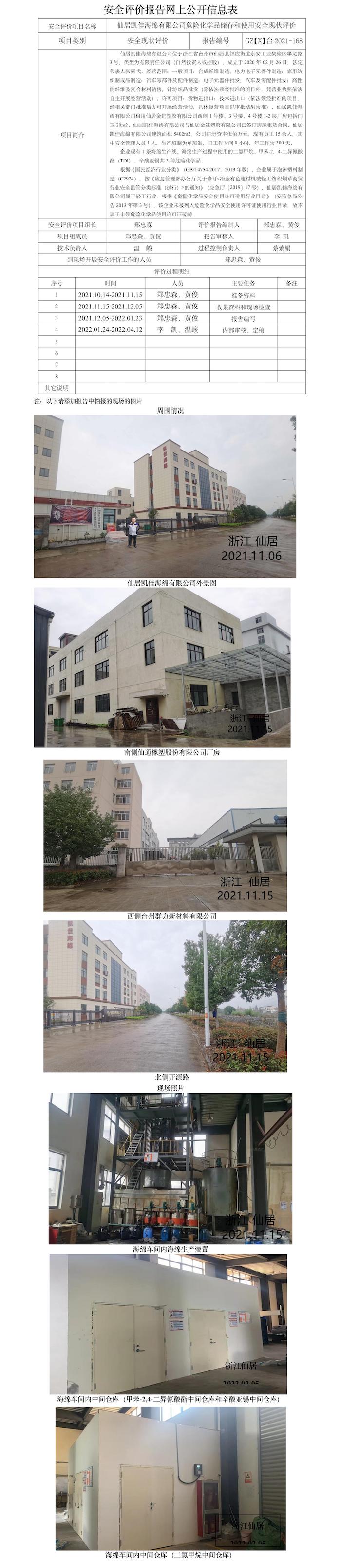 GZ【X】台2021-168仙居凯佳海绵有限公司危险化学品储存和使用安全现状评价报告网上信息公开表.jpg