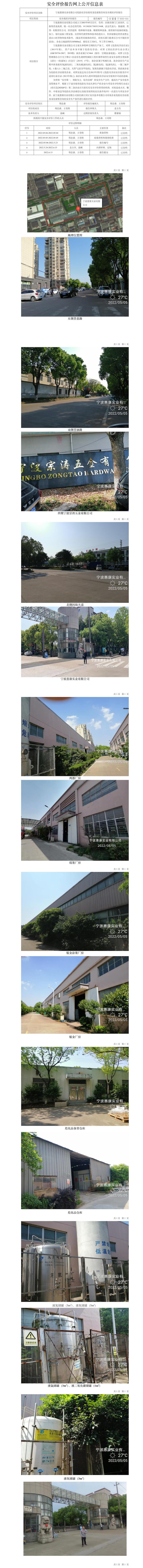 GZ【X】宁2022-055宁波惠康实业有限公司危险化学品使用及危废暂存间安全现状评价报告网上公开信息表.jpg