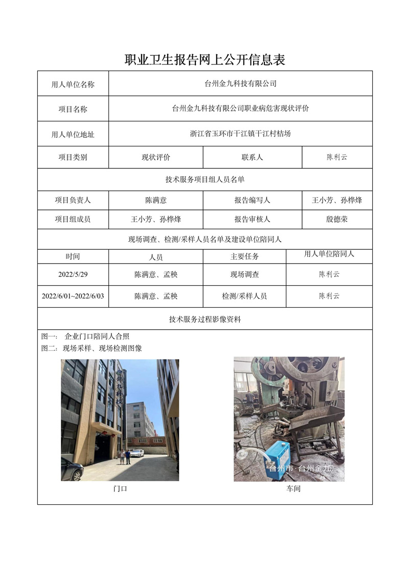台州金九科技有限公司日期10月现状评价检测_01.jpg